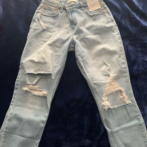 Abercrombie curve love high rise skinny jeans